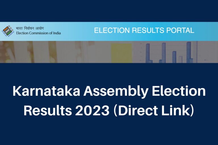 Karnataka Assembly Election Results 2024, results.eci.gov.in