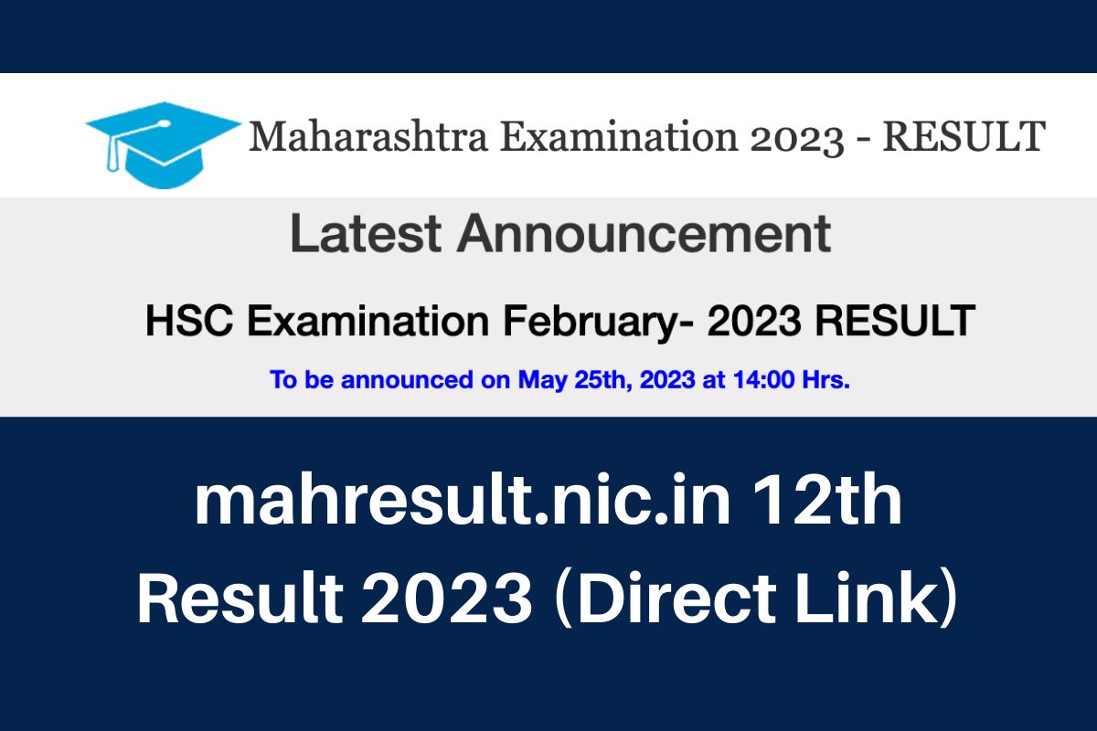 mahresult.nic.in 12th Result 2024 , Maharashtra HSC Toppers List Direct