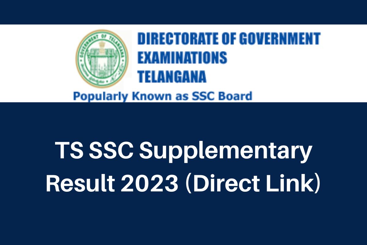 TS SSC Supplementary Results 2024, www.bse.telangana.gov.in Marks Memo